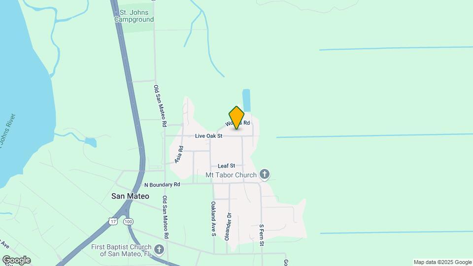 150 Live Oak St Map and Location Details