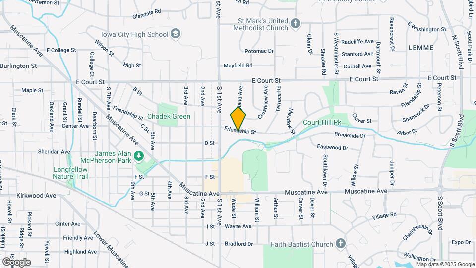 2401 Friendship St Map and Location Details