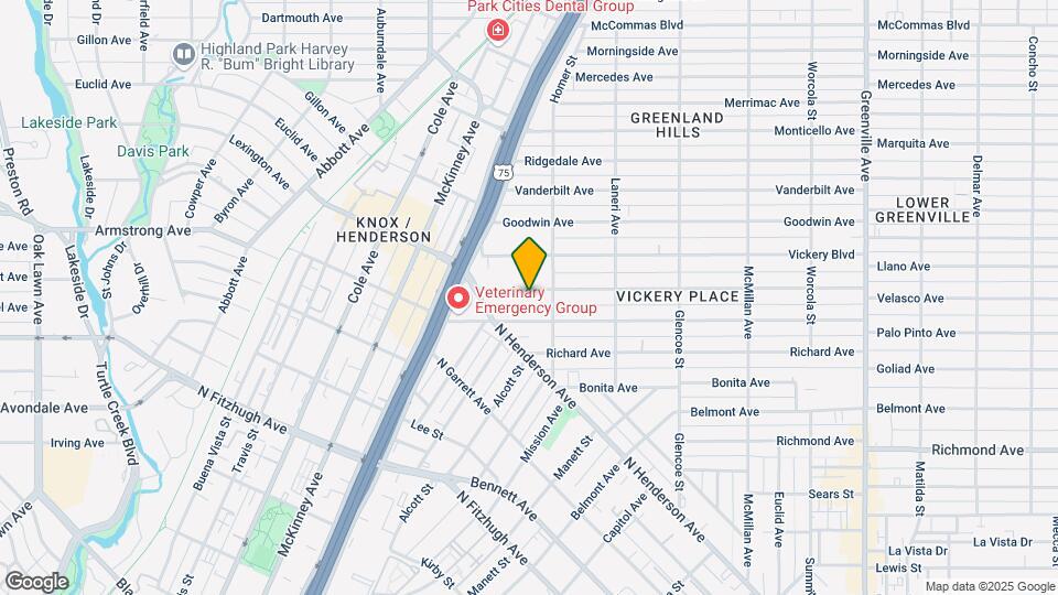 5128 Miller Ave Map and Location Details