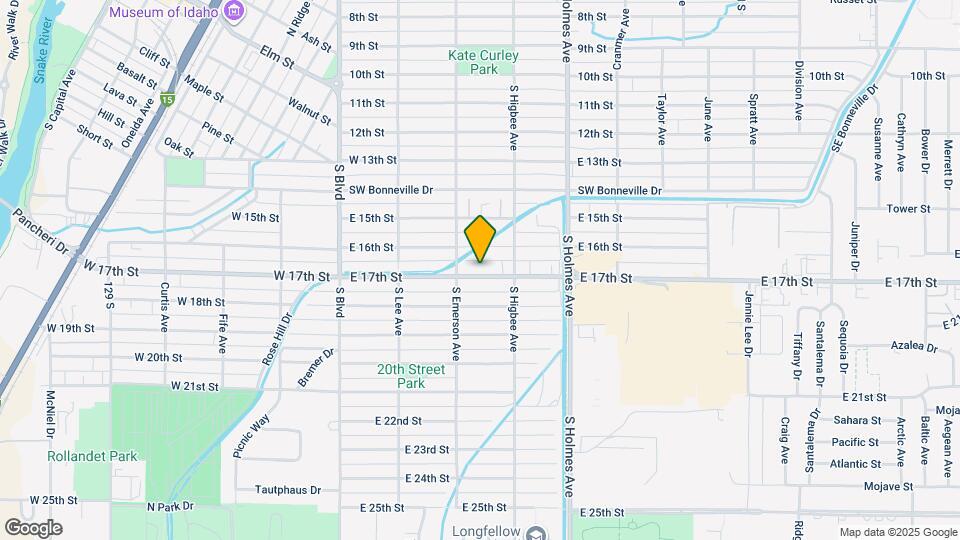 335 E 17th St Map and Location Details