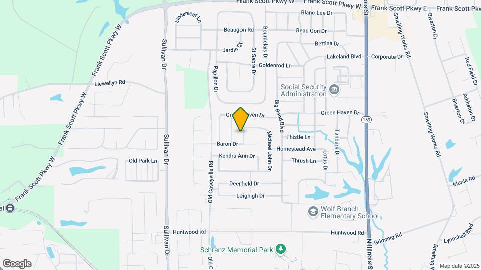 3909 Whitfield Dr Map and Location Details