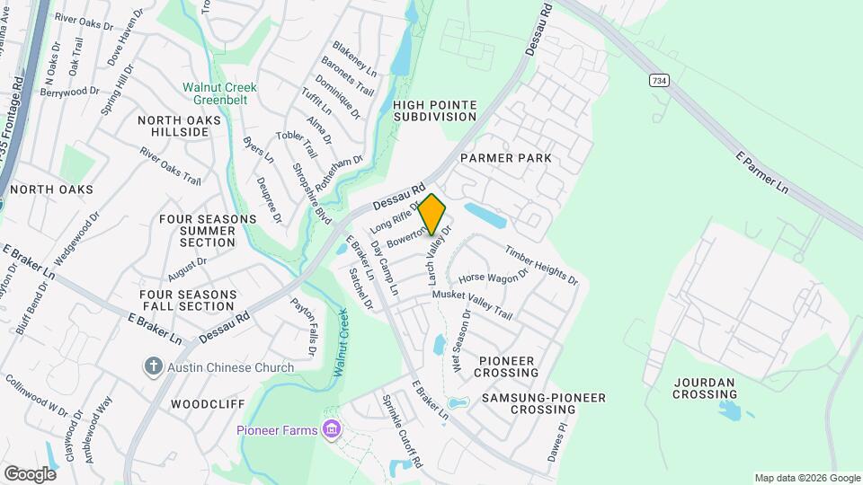 11612 Larch Valley Dr Map and Location Details