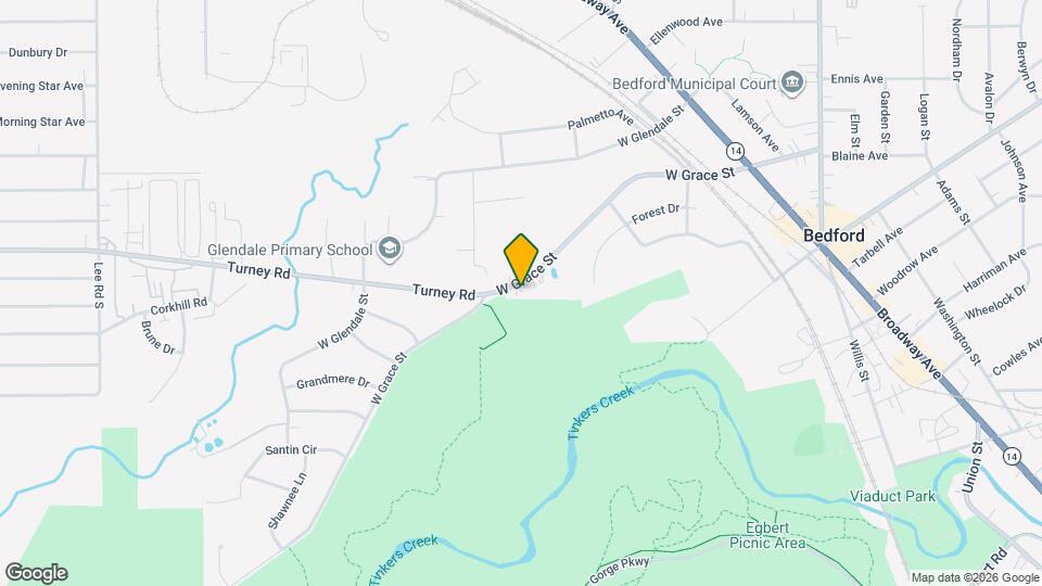 286 W Grace St Map and Location Details