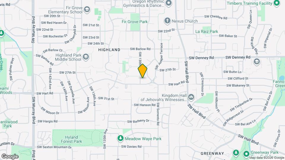 7300 SW 130th Ave Mapa y Detalles de la Ubicación