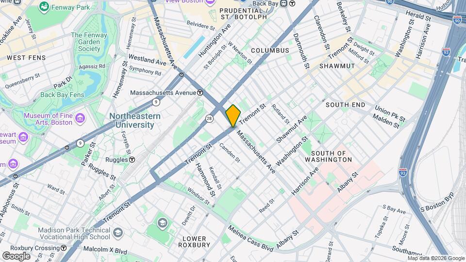 505 Massachusetts Ave Map and Location Details