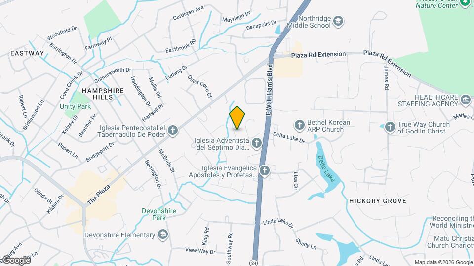 6827 Delta Lake Dr Map and Location Details