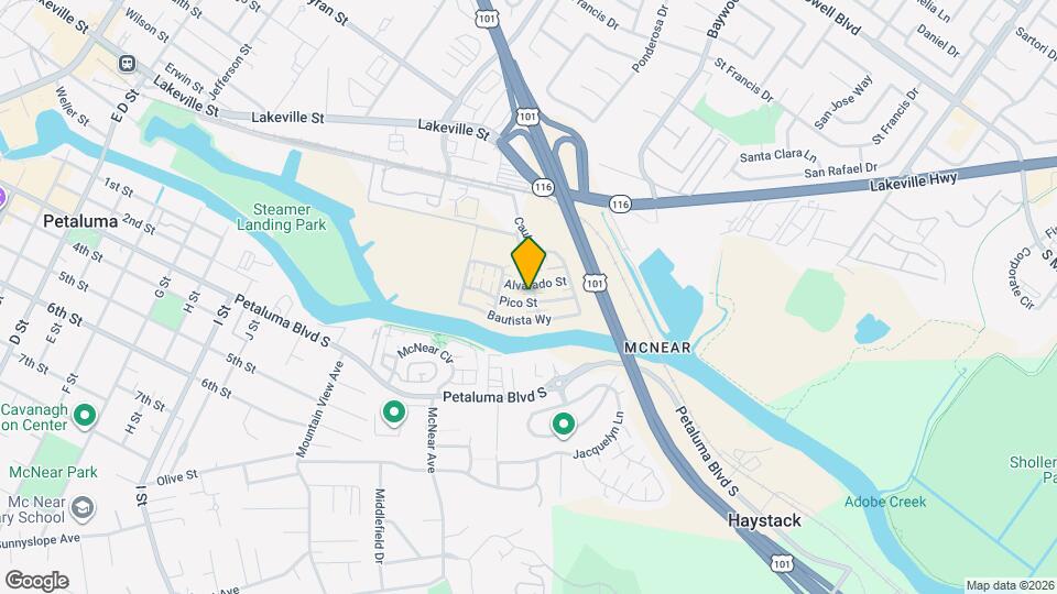 1823 Pico St Map and Location Details