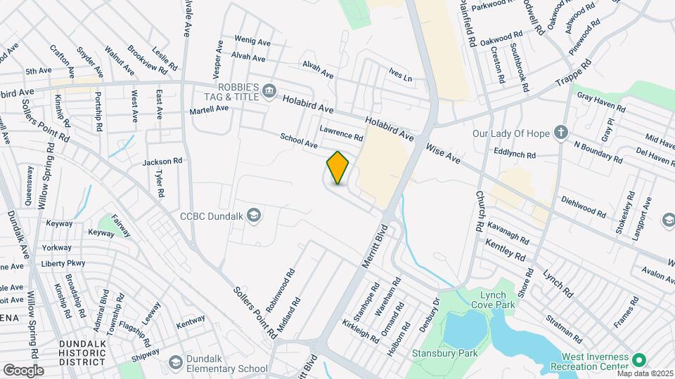 1956 Eastfield Rd Map and Location Details