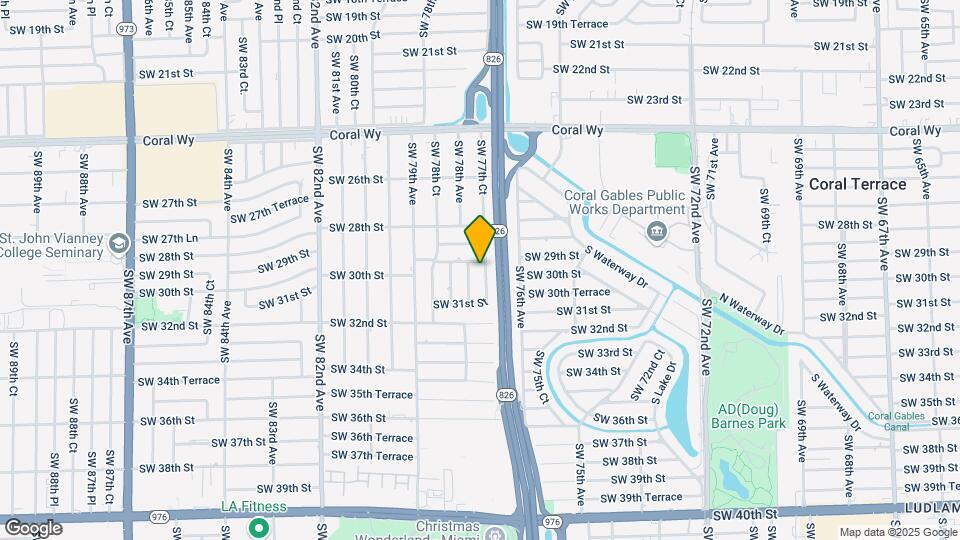 2950 SW 77th Ct Map and Location Details