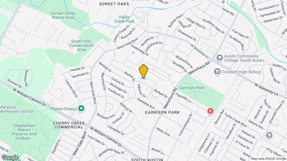 2500 Berkett Dr Map and Location Details