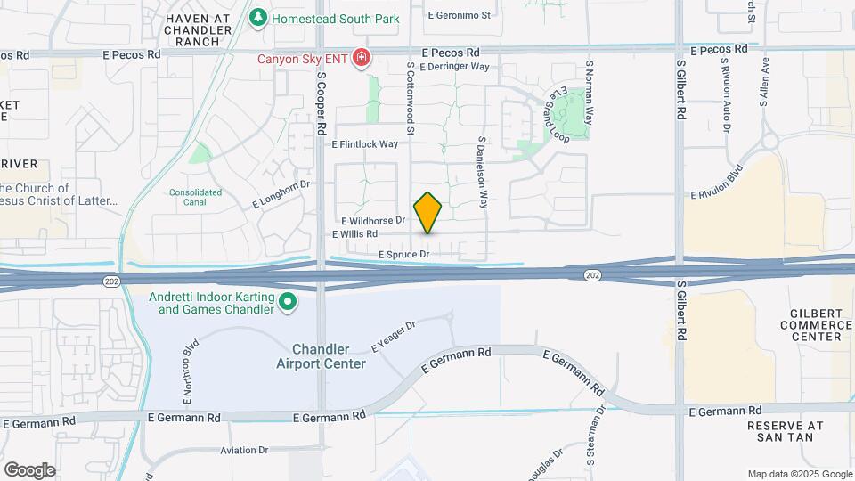 2278 E Spruce Dr Map and Location Details