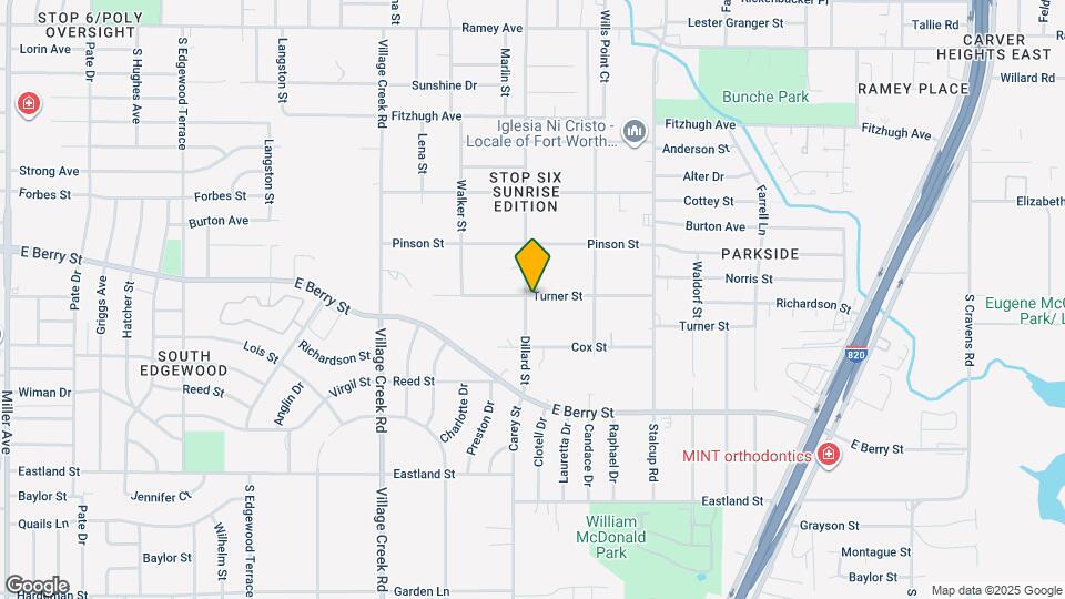 3501 Dillard St Map and Location Details