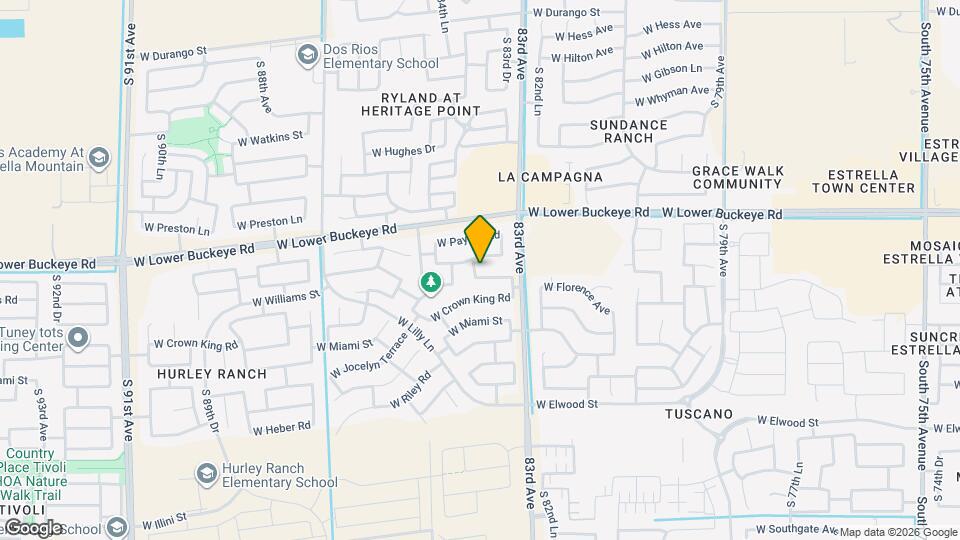 8338 W Kingman St Map and Location Details