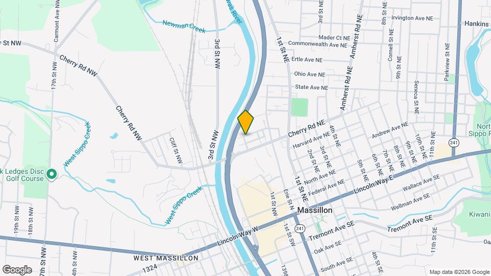 630 1st St NW Map and Location Details