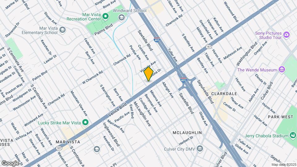 11425 Venice Blvd Map and Location Details