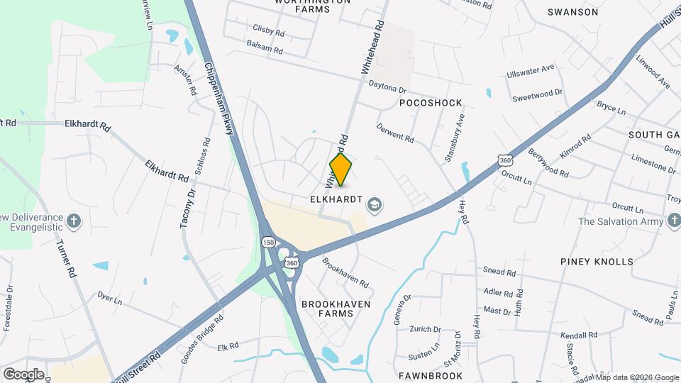 6436 Elkhardt Rd Map and Location Details