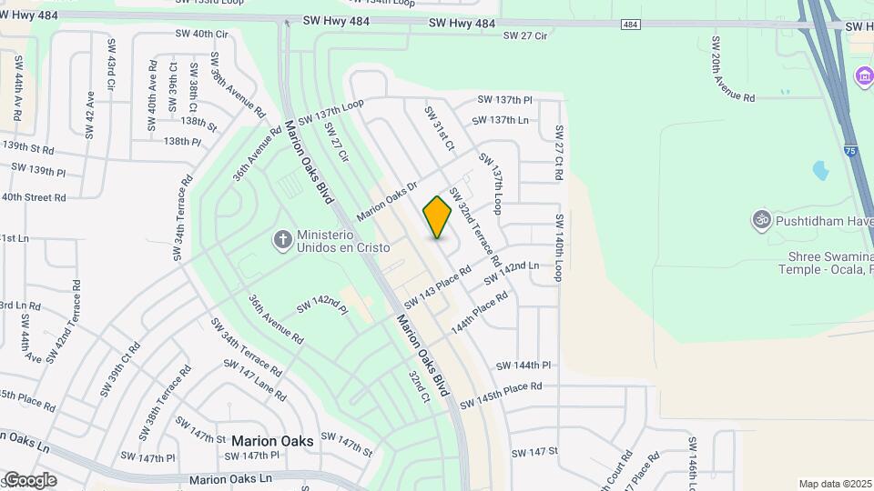 14136 SW 33rd Court Rd Map and Location Details