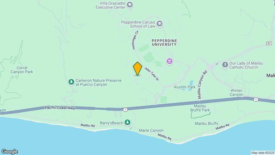 3636 Malibu Country Dr Map and Location Details