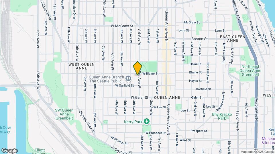 1625 3rd Ave W Map and Location Details