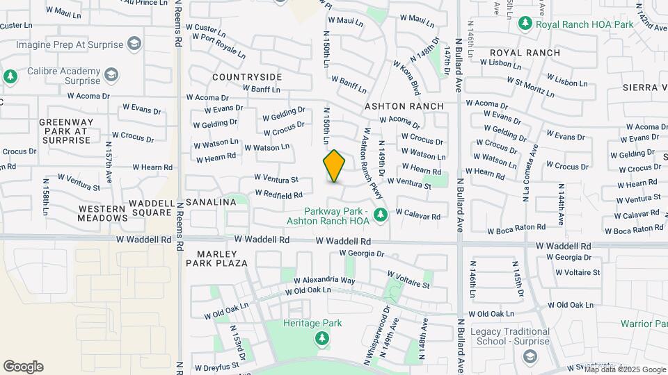 15033 W Ventura St Mapa y Detalles de la Ubicación