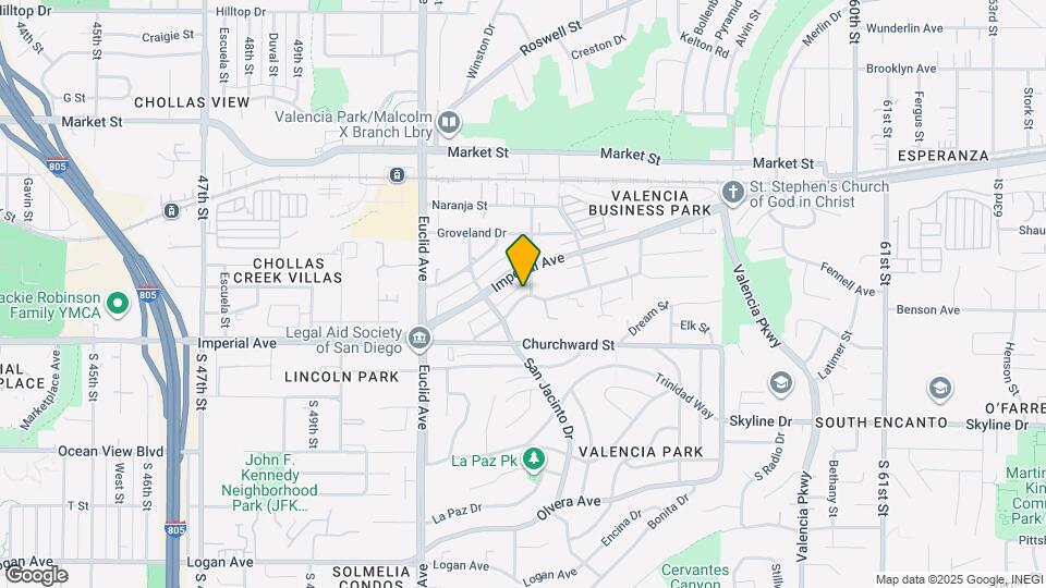 5288 Santa Margarita St Map and Location Details