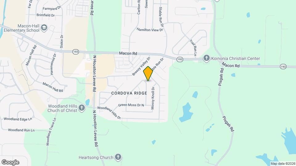 1146 Red Fern Cir E Mapa y Detalles de la Ubicación