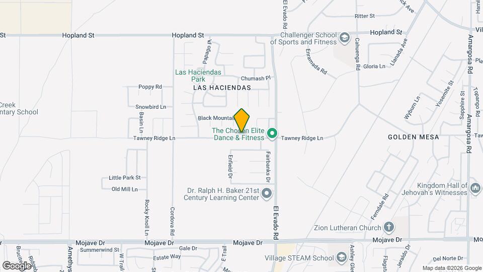 15818 Iron Canyon Ln Mapa y Detalles de la Ubicación