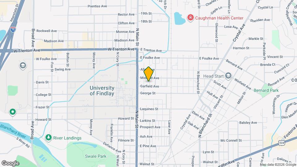 130 Garfield Ave, Unit Upper Map and Location Details