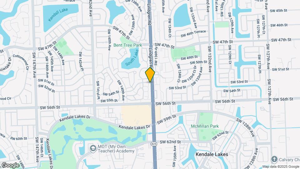 5303 SW 137th Ct Map and Location Details