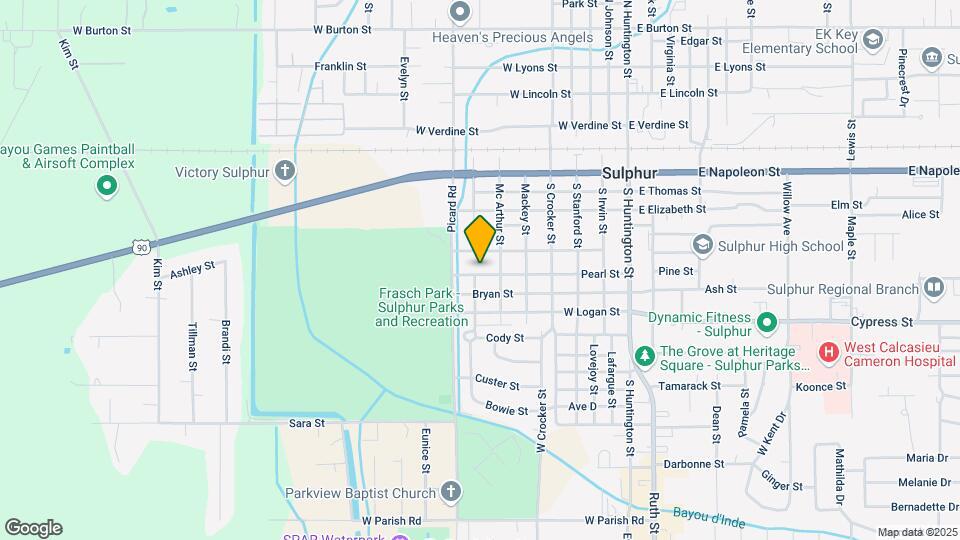 660 Pearl St Map and Location Details