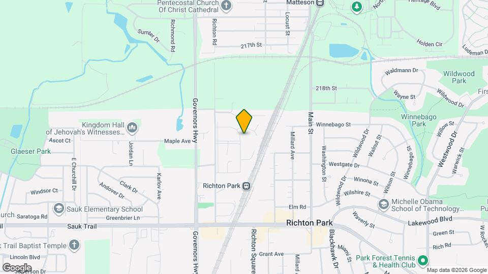 4014 Euclid Ln Map and Location Details