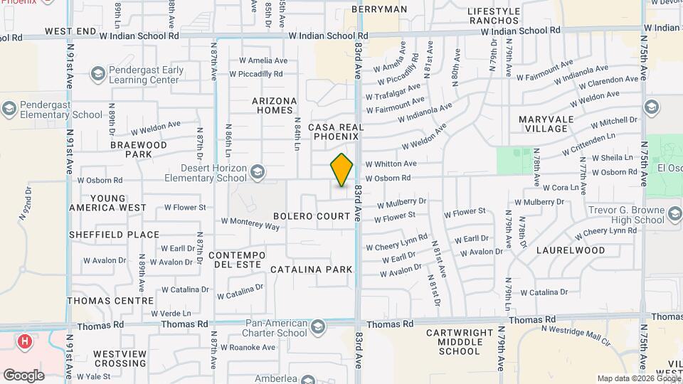 3324 N 83rd Dr Map and Location Details