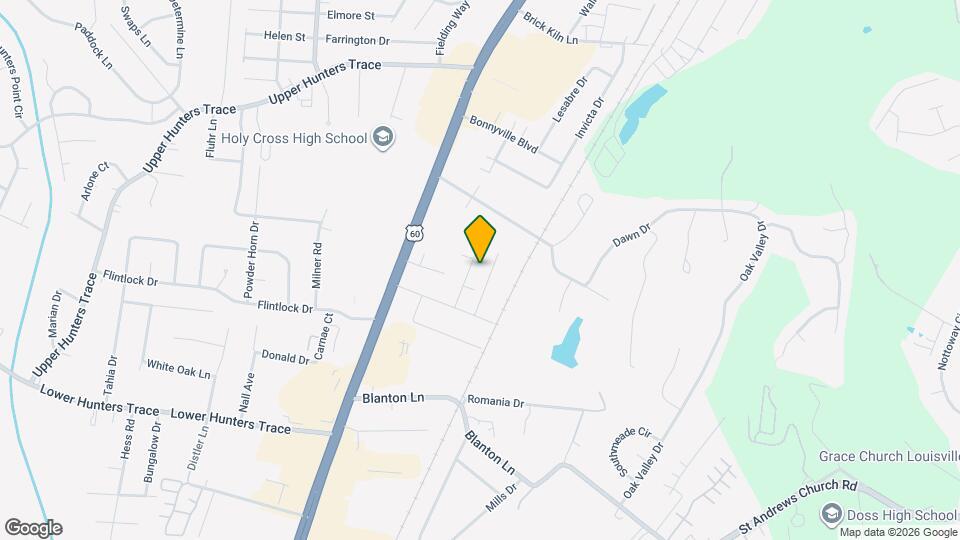 5209 Eugene Way Mapa y Detalles de la Ubicación