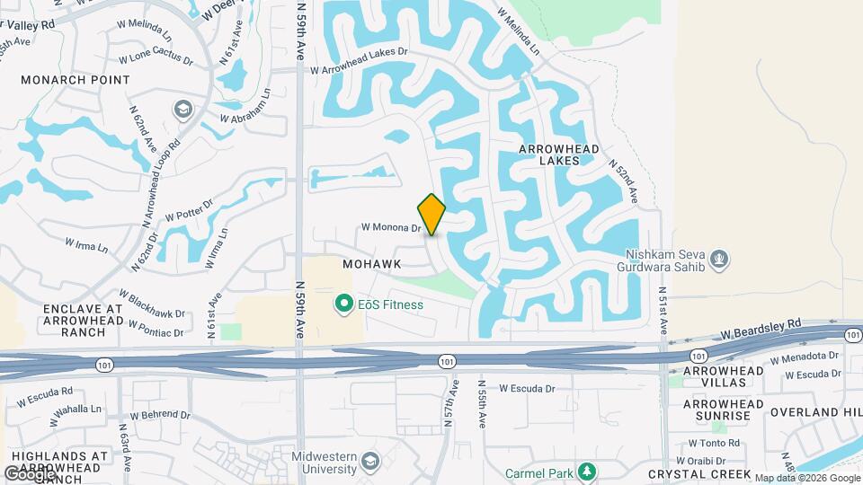 20811 N 56th Dr Map and Location Details