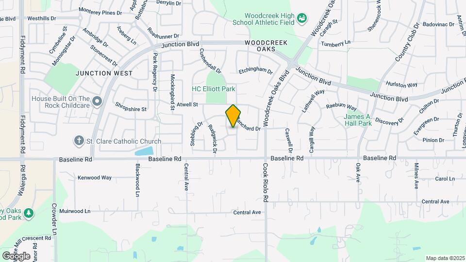 1121 Corfield Dr Map and Location Details