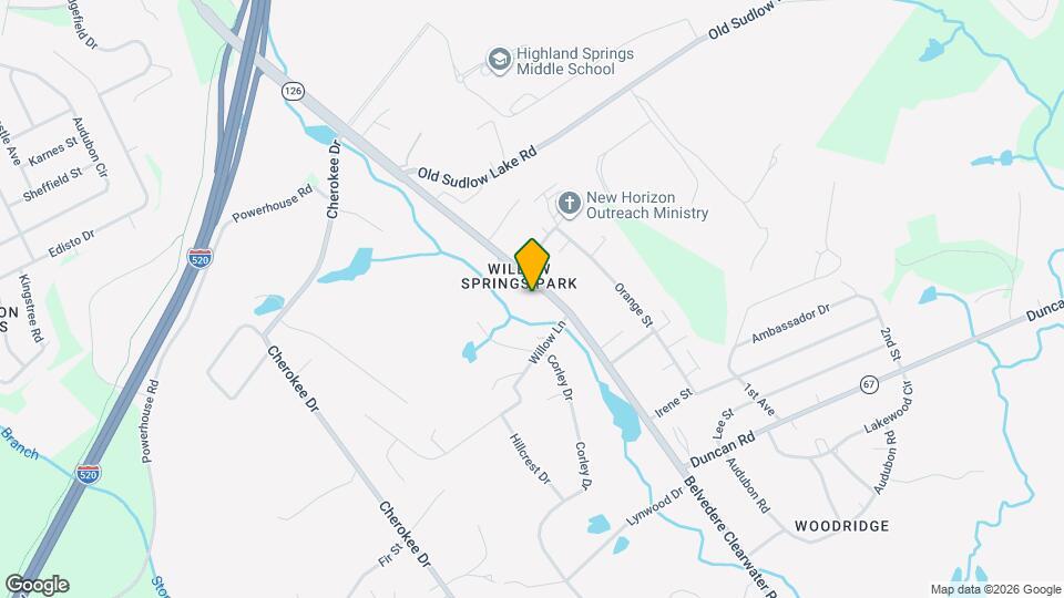 881 Belvedere Clearwater Rd Map and Location Details