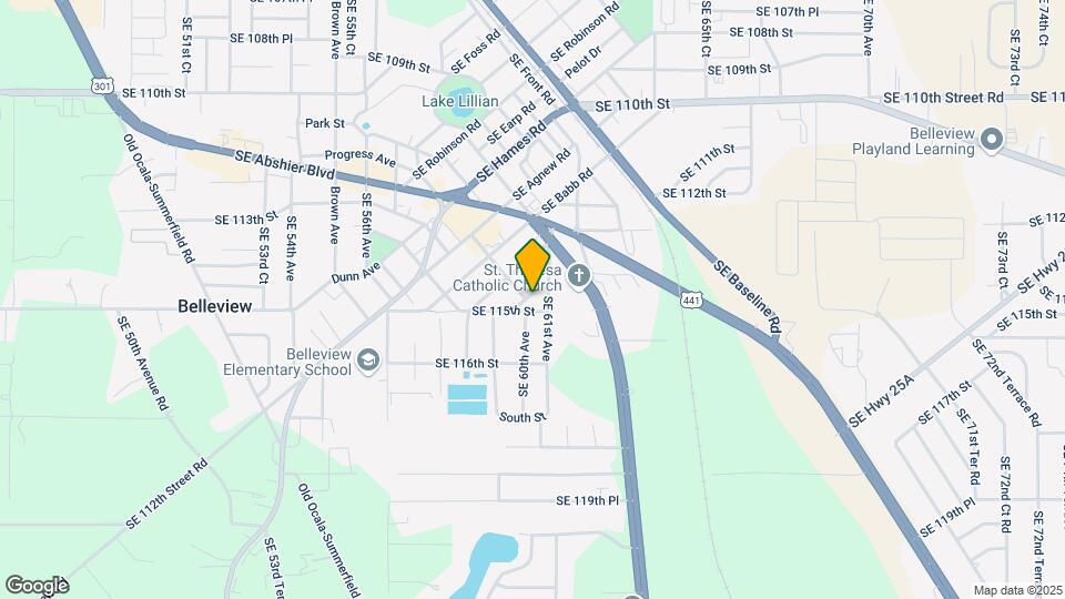 6092 SE 114 St Rd Map and Location Details