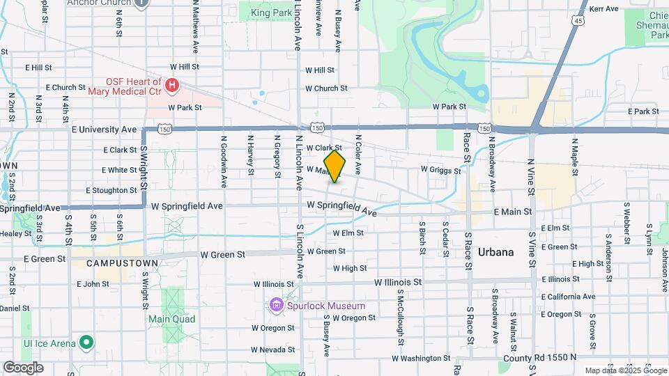 710 W Stoughton Street Map and Location Details