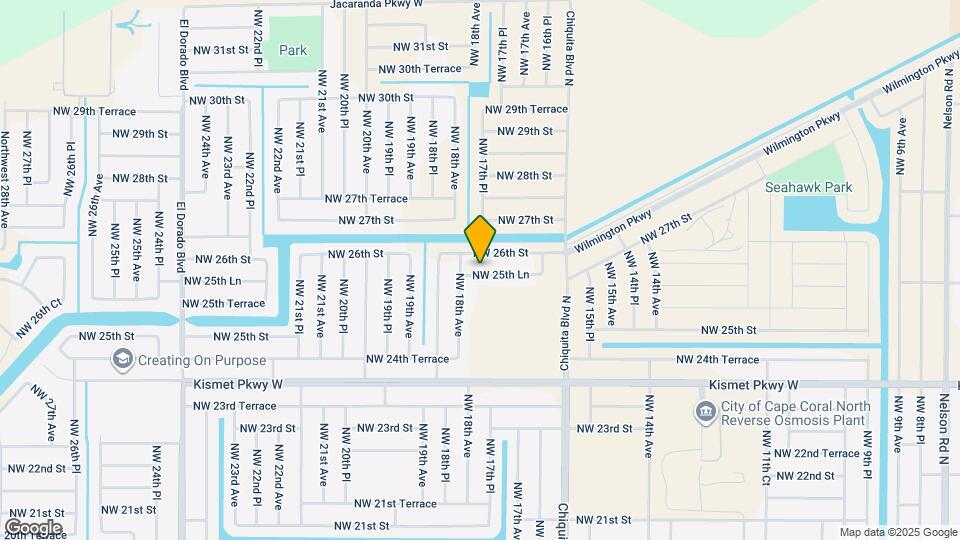 1731 NW 25th Ln Map and Location Details