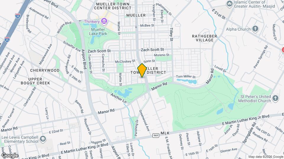 2805 McCurdy St Map and Location Details