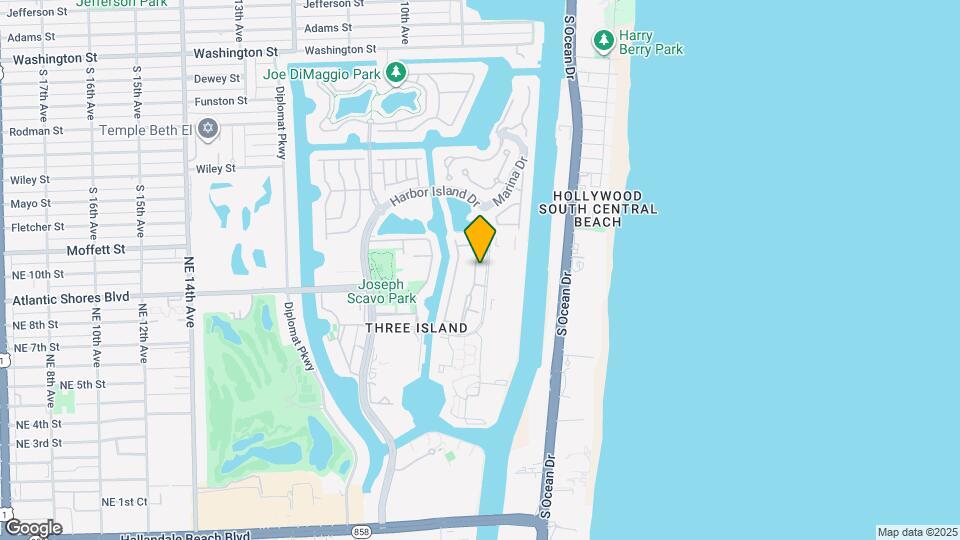 916 NE 27th Ave Map and Location Details