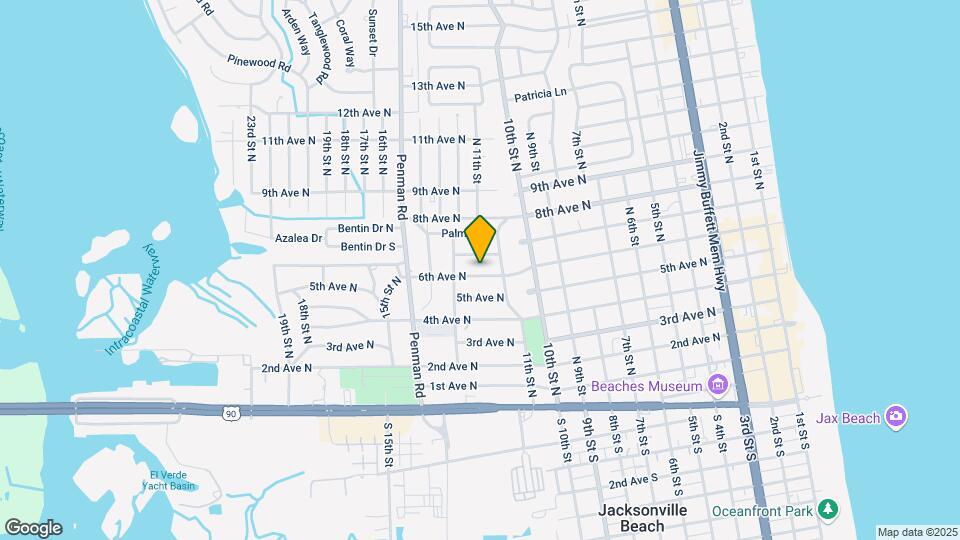 1137 6th Ave N Map and Location Details