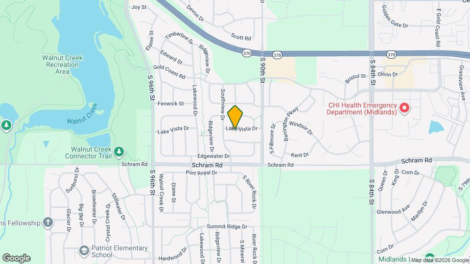 817 Lake Vista Dr Map and Location Details