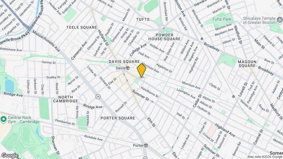 389 Highland Ave, Unit 3 Map and Location Details