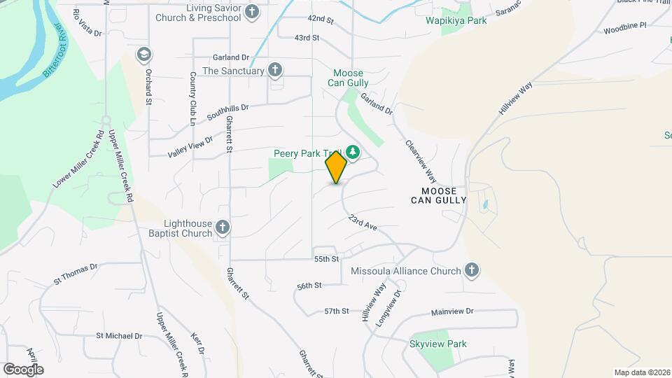 2311-2313-2313 W Foothills Dr Map and Location Details