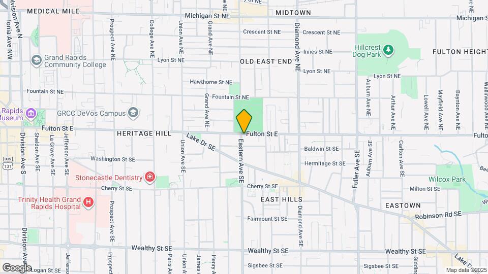 800 Fulton St E Map and Location Details