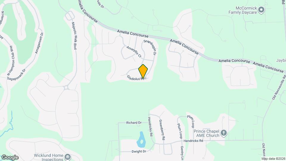 95141 Gladiolus Pl Mapa y Detalles de la Ubicación