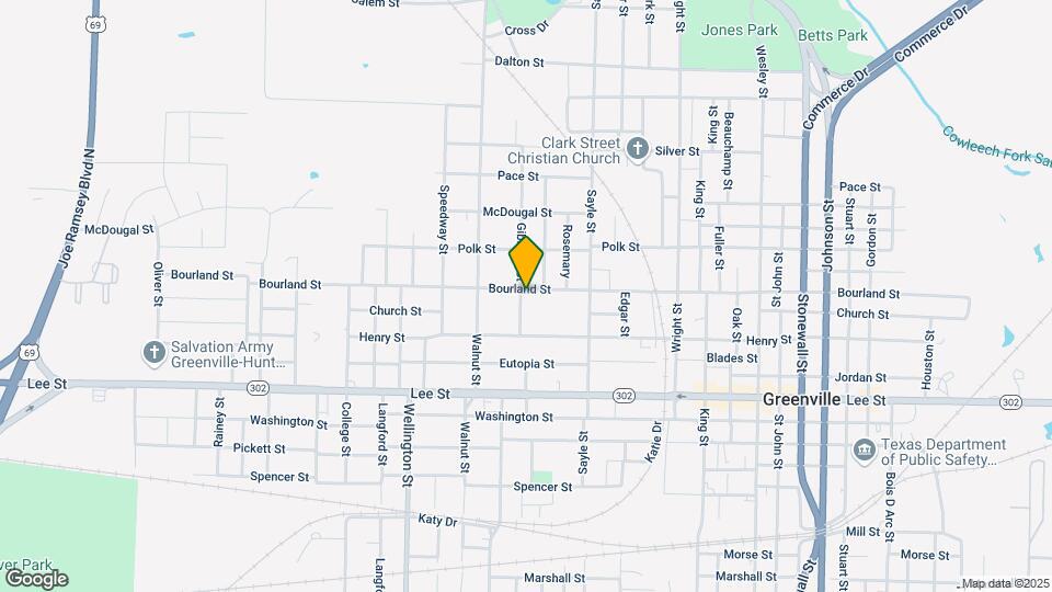 3631 Bourland St Map and Location Details