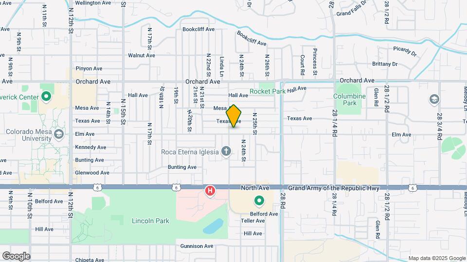 2312 Elm Ave Map and Location Details