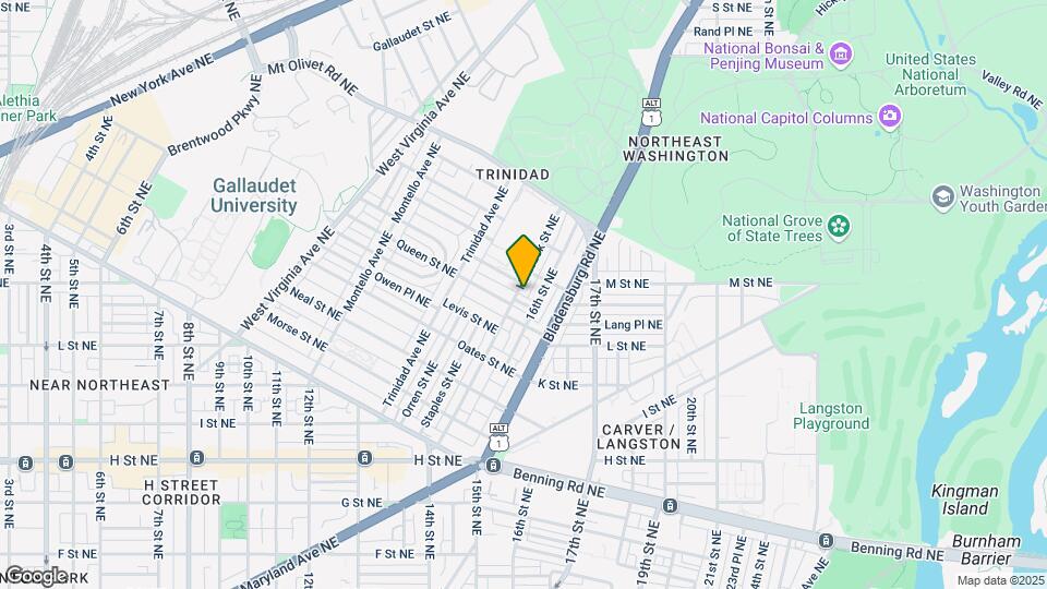 1601 Holbrook St NE Mapa y Detalles de la Ubicación